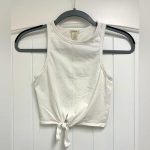 Bozollo - Small (Junior) White Crop Top
